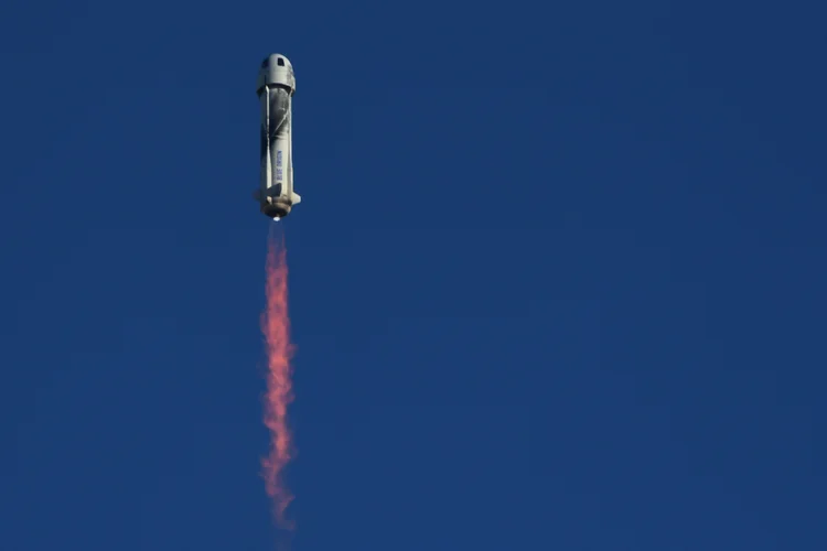 Blue Origin: novo contrato firmado com a Nasa  (PATRICK T. FALLON/Getty Images)