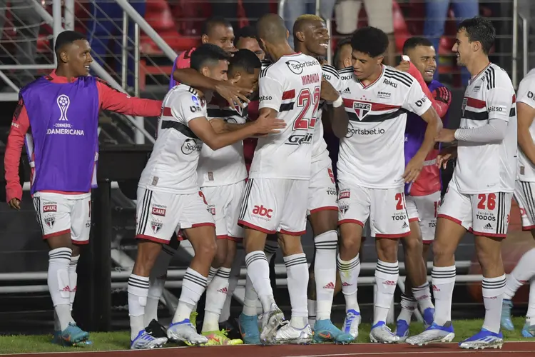 São Paulo: Tricolor ainda sonha com Libertadores (NELSON ALMEIDA/Getty Images)