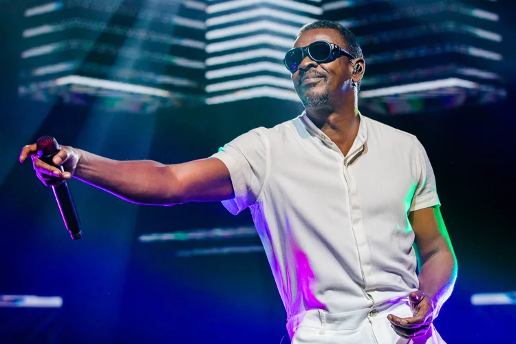 Seu Jorge: No dia 3, ele fez show na Fazenda Margarida, em Campinas (SP). (Mauricio Santana/Getty Images)