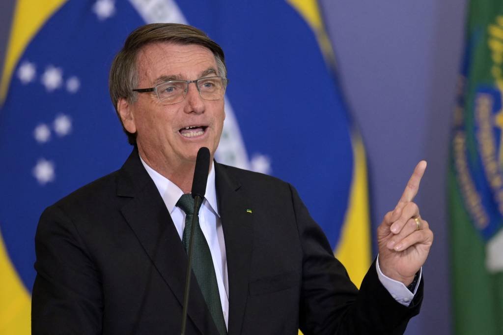 Bolsonaro: última vez que o tribunal recomendou a rejeição das contas do governo ocorreu em 2014 e 2015 (EVARISTO SA/Getty Images)