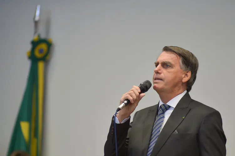 Bolsonaro foi o último dos principais presidenciáveis a se manifestar sobre a tentativa de assassinato da vice-presidente da Argentina. (Ton Molina/Getty Images)