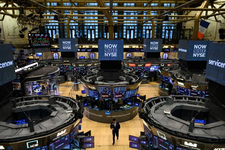 Bolsa de Valores de Nova York (ANGELA WEISS/Getty Images)