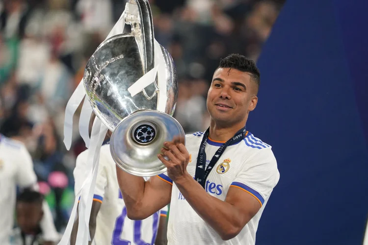 Casemiro venceu a UEFA Champions League em maio deste ano (Etsuo Hara/Getty Images)