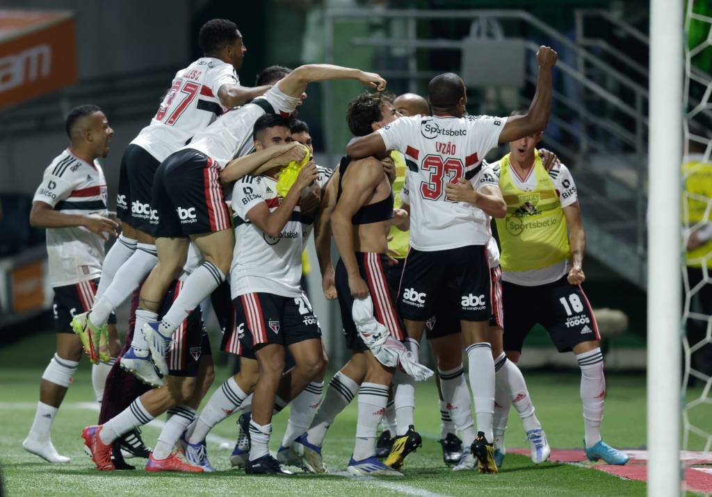 São Paulo só precisa de uma empate para se classificar. (Alexandre Schneider/Getty Images)