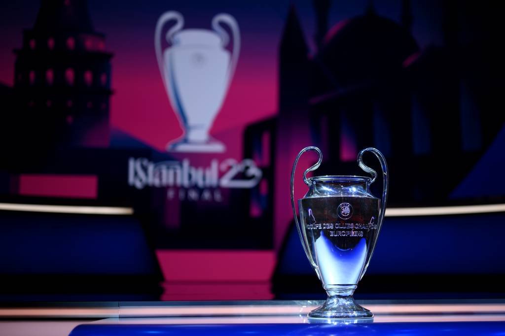Troféu da Champions League (Lukas Schulze/Getty Images)