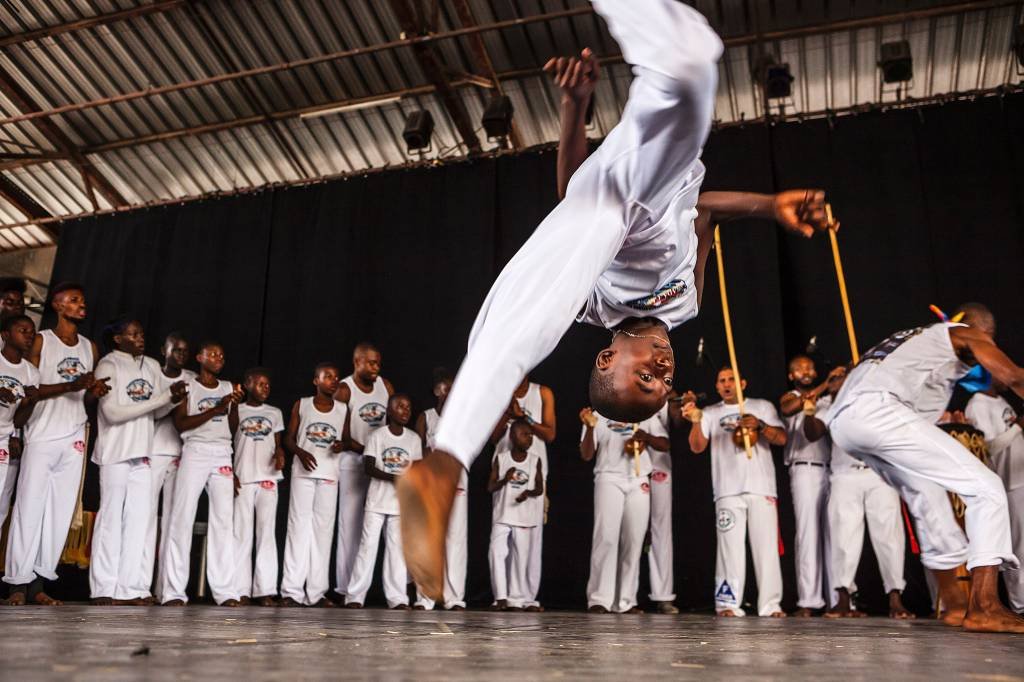 Dia da Capoeira: Em 2014, a Unesco conferiu à capoeira, o título de Patrimônio Imaterial da Humanidade. (EDUARDO SOTERAS/Getty Images)