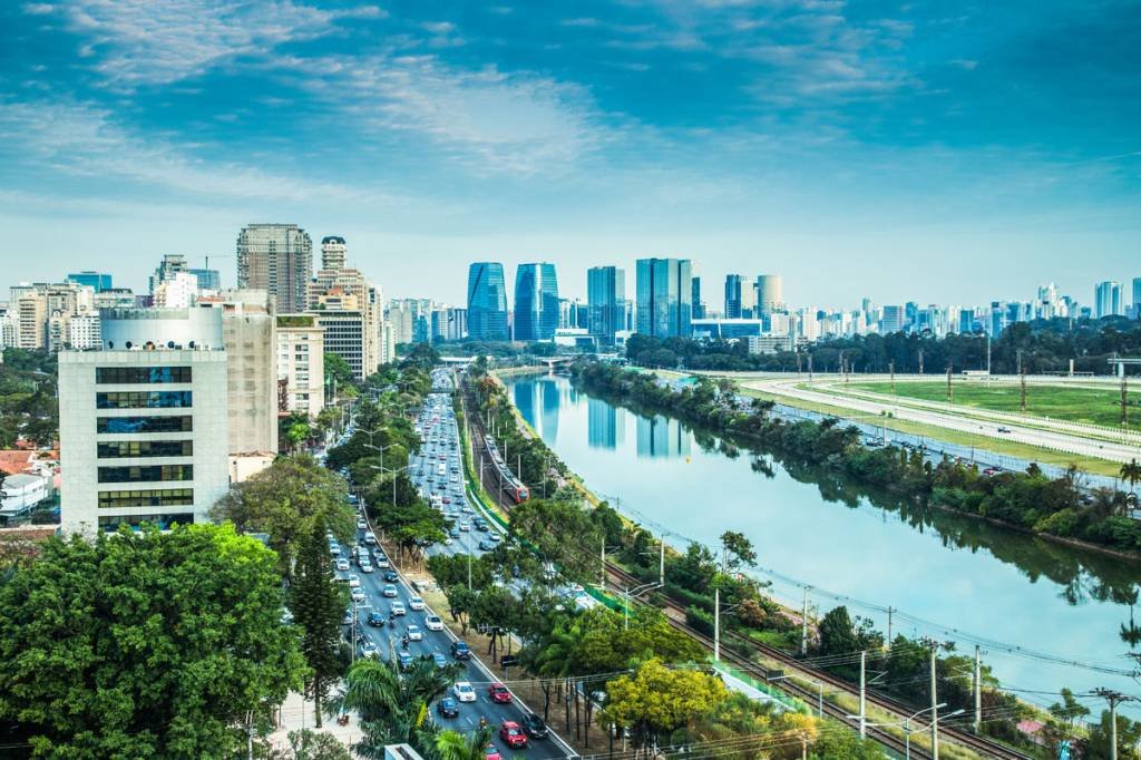 São Paulo: cidade ficou em primeiro lugar no comércio e mercado imobiliário (Leandro Fonseca/Exame)