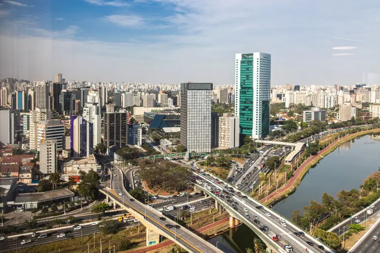 Vista aérea de São Paulo (Leandro Fonseca/Exame)