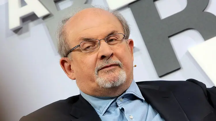 O escritor indiano Salman Rushdie (Salman Rushdie/Exame)
