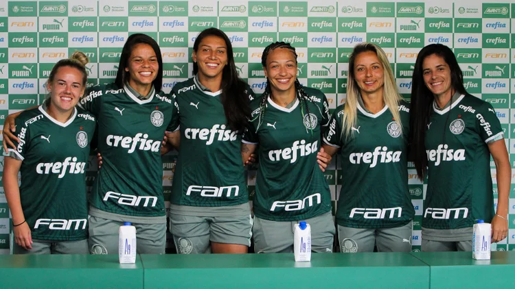 Palmeiras tem ações específicas para equipe de futebol feminino (Palmeiras/Divulgação)