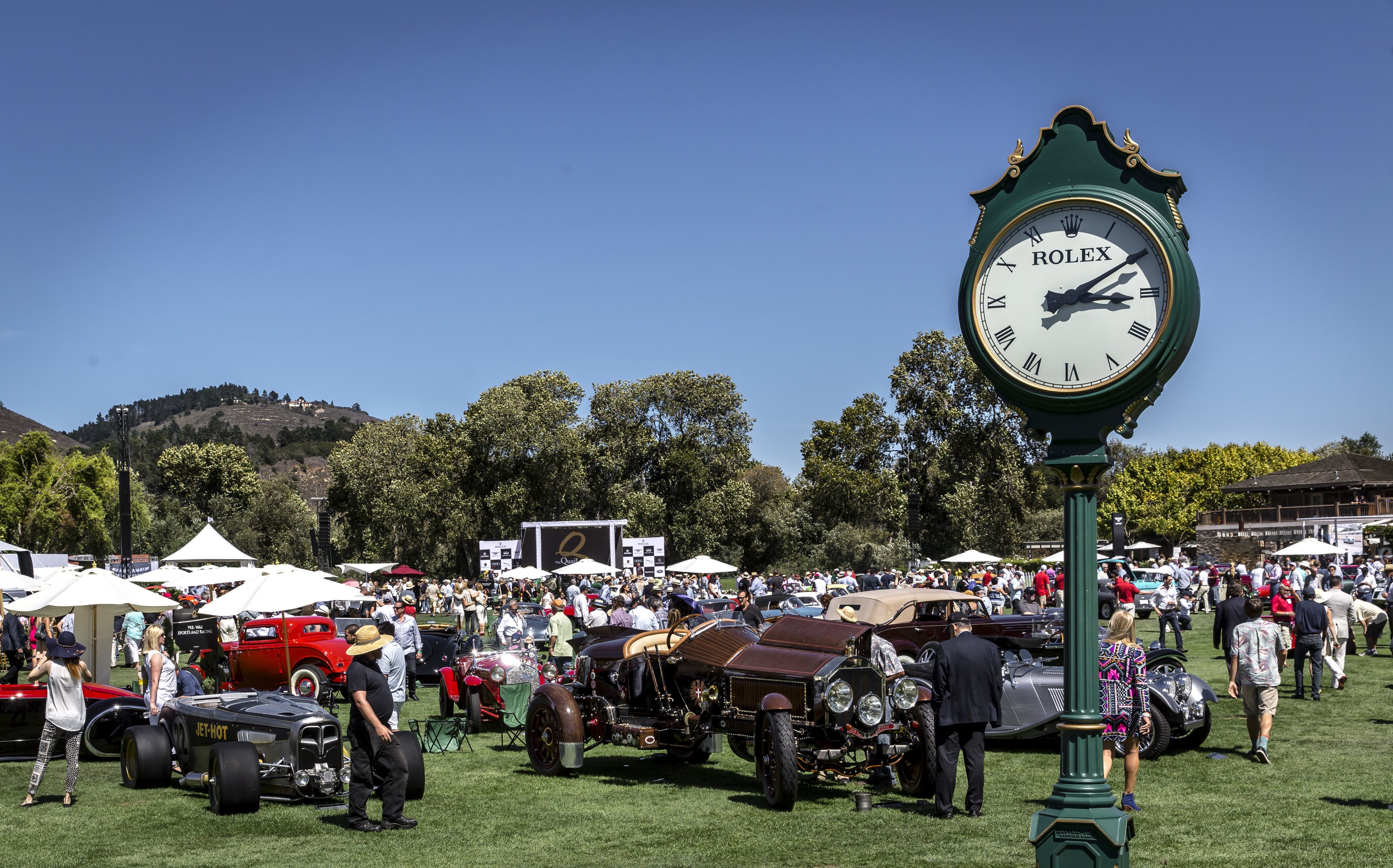 O mais espetacular show de carros antigos começa hoje na Califórnia