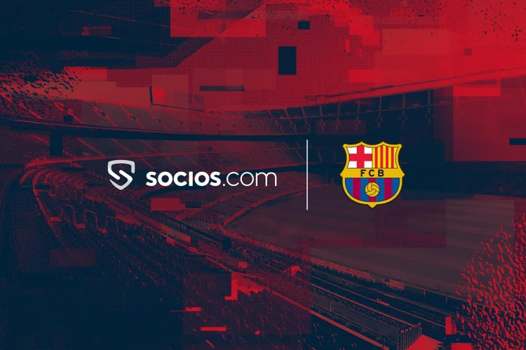 Socios.com já havia realizado o fan token do clube, $BAR (Socios.com/Barcelona FC/Reprodução)