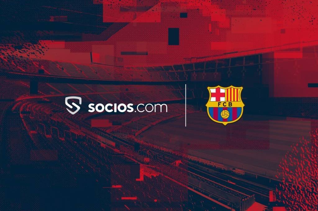 Socios.com já havia realizado o fan token do clube, $BAR (Socios.com/Barcelona FC/Reprodução)