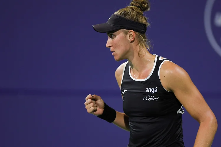 Bia Haddad: Bia joga novamente às 19h (horário de Brasília) de hoje (10) em partida das oitavas de final de duplas, em parceria com a tcheca Barbora Krejciková (Carmen Mandato/Getty Images)