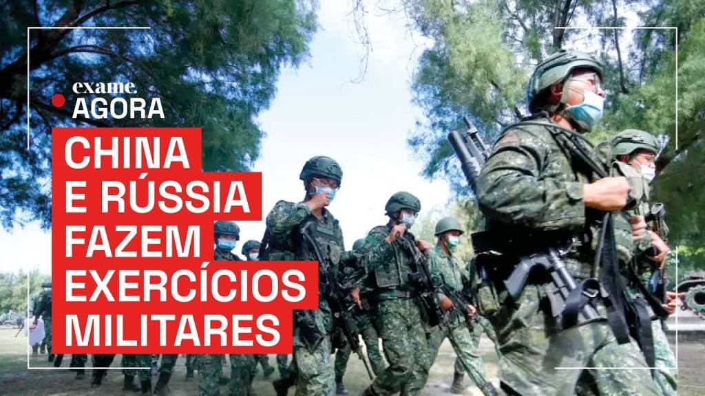 Exercícios militares da China com a Rússia reúnem cem mil soldados