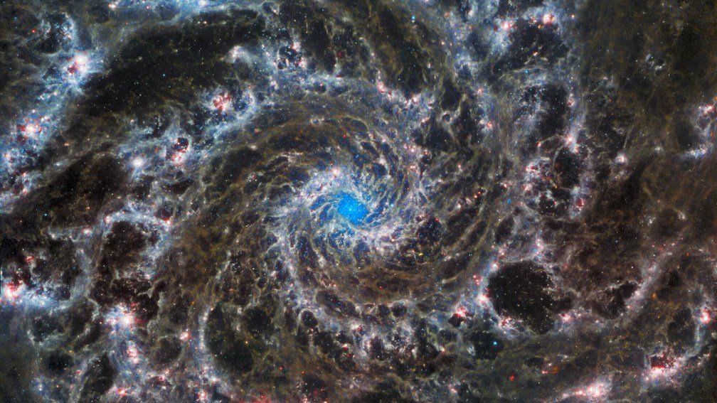 A Galáxia Fantasma está na constelação de Peixes (NASA/Divulgação)