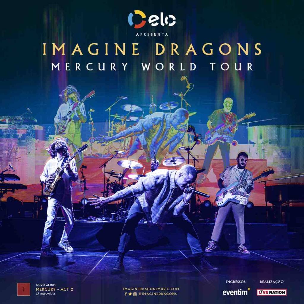 A assessoria oficial da banda divulgou uma mensagem de desculpas do Imagine Dragons (ELO/Divulgação)