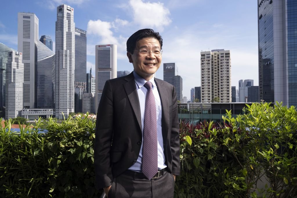 Lawrence Wong, vice-primeiro-ministro de Singapura: “Há muitos segmentos para os quais não se trata apenas da lei, mas a lei é um indicador para outras coisas, a sociedade, valores sociais, a família, o casamento” (Bloomberg / Colaborador/Getty Images)