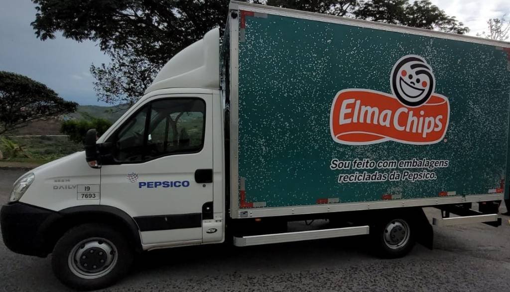 Frota da PepsiCo terá 100 caminhões com carrocerias feitas de embalagens recicladas