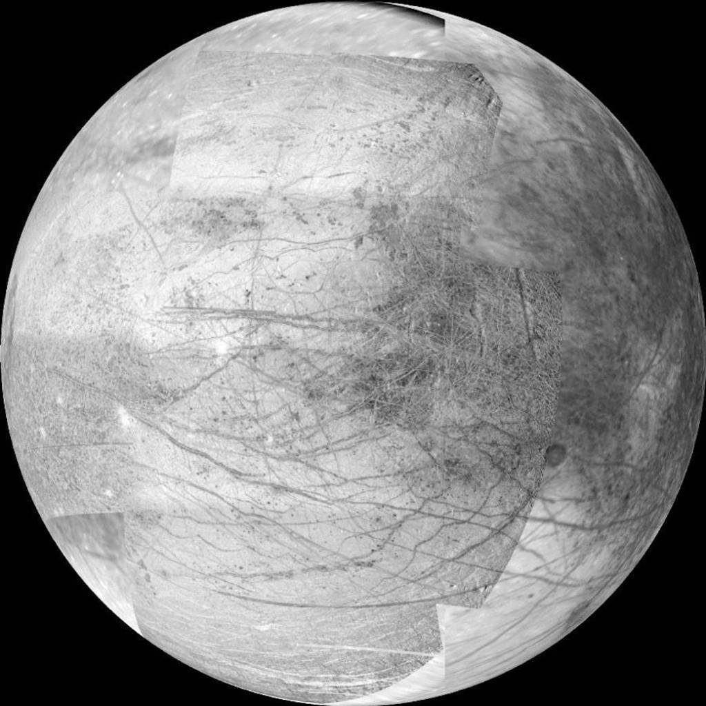 Na foto foto: lua Europa (Nasa) (NASA/Reprodução)