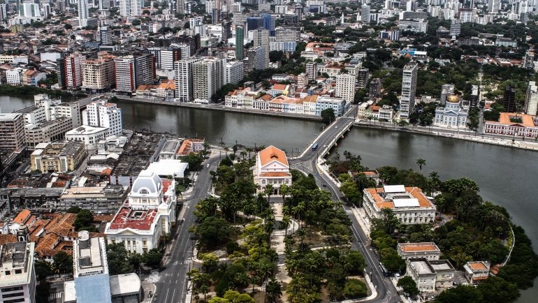 Praça da República: sede do governo de Pernambuco fica no centro de Recife. (Marcos Pastich / PCR / Prefeitura do Recife/Divulgação)
