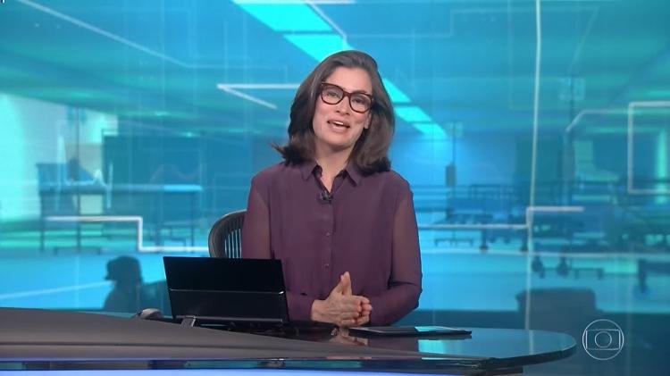 Deepfake mostra pesquisa falsa na voz de Renata Vasconcellos, do Jornal Nacional