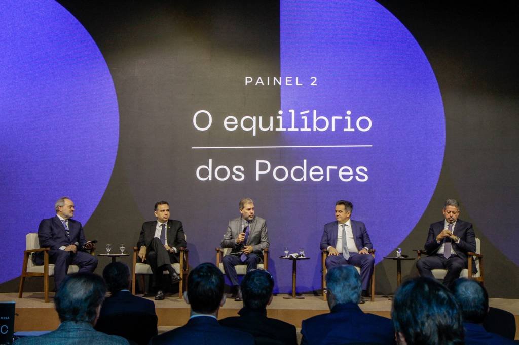 Para Lira, Nogueira, Pacheco e Toffoli, país tem sistema eleitoral seguro