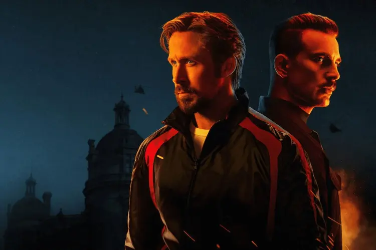 Ryan Gosling e Chris Evans são estrelas de novo filme da Netflix (Netflix/Reprodução)