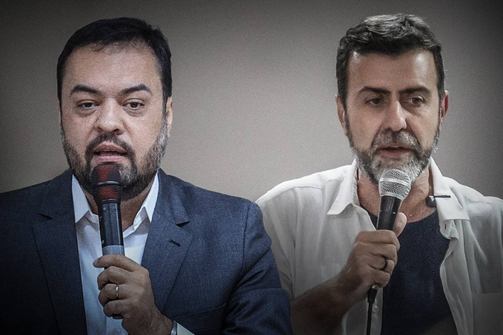Castro e Freixo: atual governador lidera disputa ao governo do Rio de Janeiro. (Divulgação/Flickr)