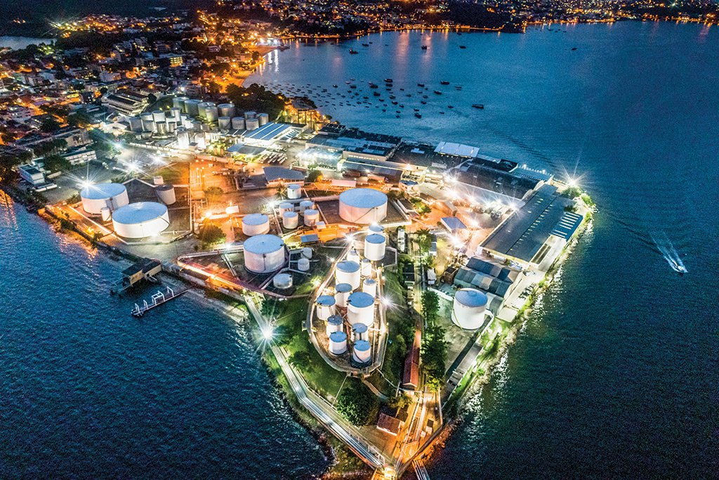 Fotografia da Unidade Fabril da Moove na Ilha do Governador/RJ.