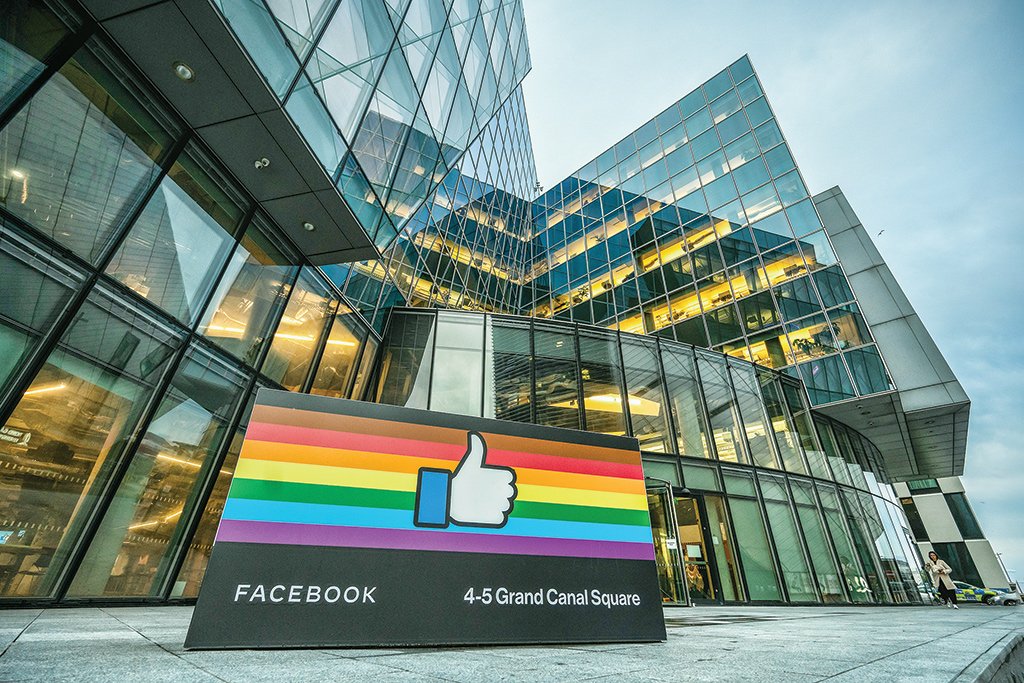 Sede do Facebook, em Seattle: direitos trabalhistas garantidos aos colaboradores (Bernd von Jutrczenka/Getty Images)