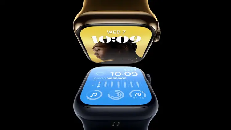 Eis o Apple Watch Series 8: visual semelhante ao antecessor (Apple/Reprodução)