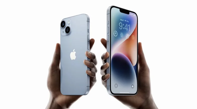 iPhones: modelos são à prova d’água. (Apple/Reprodução)