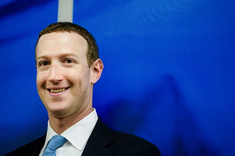 Mark Zuckerberg, CEO da Meta: gambiarra no Facebook e Instagram para coletar dados dos usuários (KENZO TRIBOUILLARD/Getty Images)