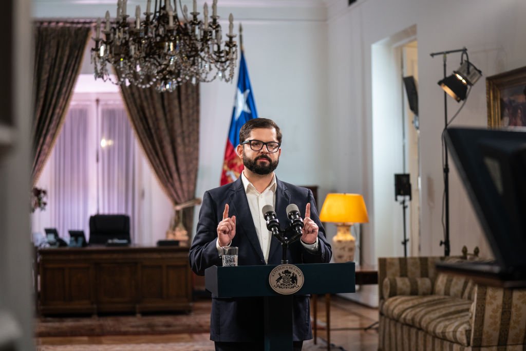 Chilean President Gabriel Boric