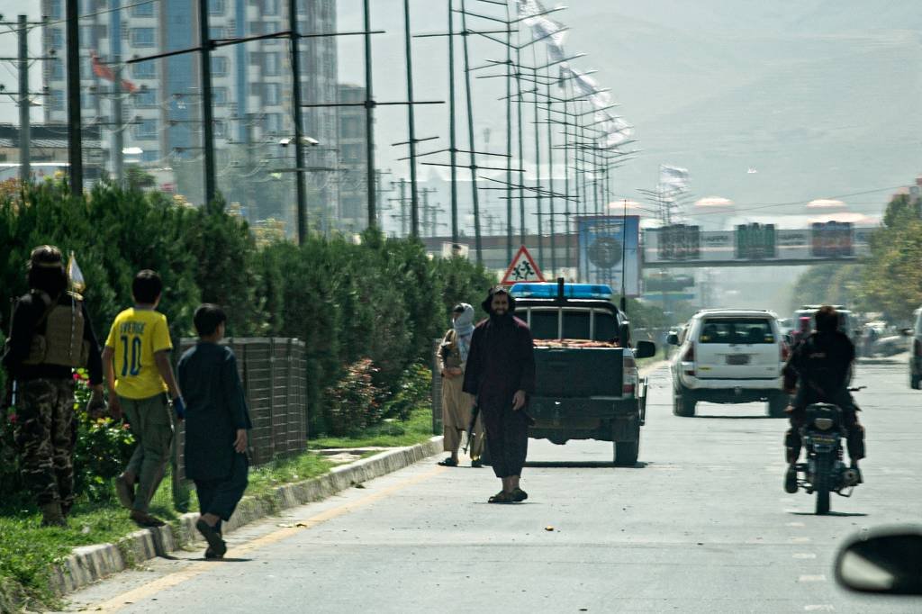 É o primeiro ataque contra uma missão estrangeira desde que o Talibã tomou o poder em agosto do ano passado (AFP/Getty Images)