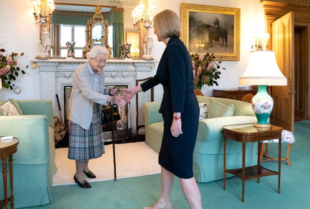 Queen Elizabeth Receives Outgoing And Incoming PMs At Balmoral