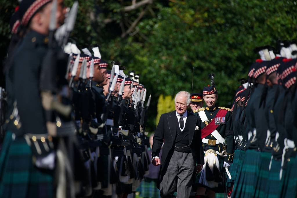 Charles III assume cada vez mais as funções de chefe de Estado e líder da família real (Peter Byrne/Getty Images)