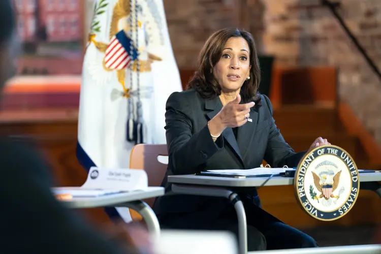 Kamala Harris, vice-presidente dos Estados Unidos (Sean Rayford/Getty Images)