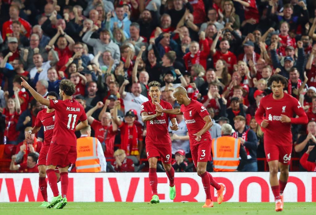 Após derrota por 4 a 1 contra o Napoli na estreia, o Liverpool busca se reabilitar e conquistar sua primeira vitória na competição europeia (Alex Livesey/Getty Images)