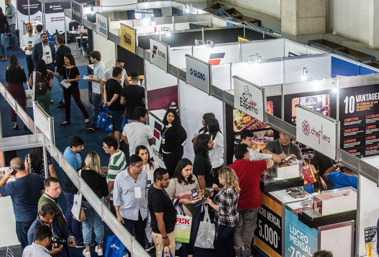 Feira da ABF no Rio reúne franquias baratas com investimento a partir de R$ 9,9 mil