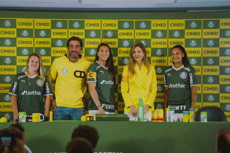 Cimed patrocina futebol feminino do Palmeiras (Cimed/Palmeiras/Divulgação)