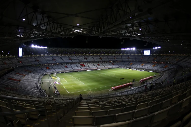 BELO HORIZONTE, BRAZIL - AUGUST 03: General view of the stadium prior to a Copa CONMEBOL Libertadores 2022 first-leg quarter final match between Atletico Mineiro and Palmeiras at Mineirao Stadium on August 03, 2022 in Belo Horizonte, Brazil. (Photo by Ricardo Moreira/Getty Images) (Ricardo Moreira/Getty Images)