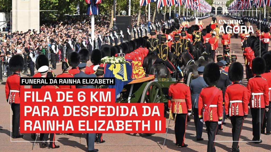 Funeral da rainha Elizabeth II tem fila de 6 km; Bolsonaro estará presente