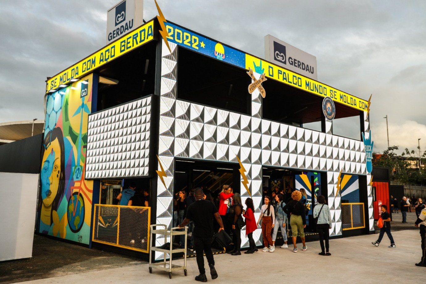 Rock in Rio: Gerdau leva experiências imersivas de reciclagem para edição