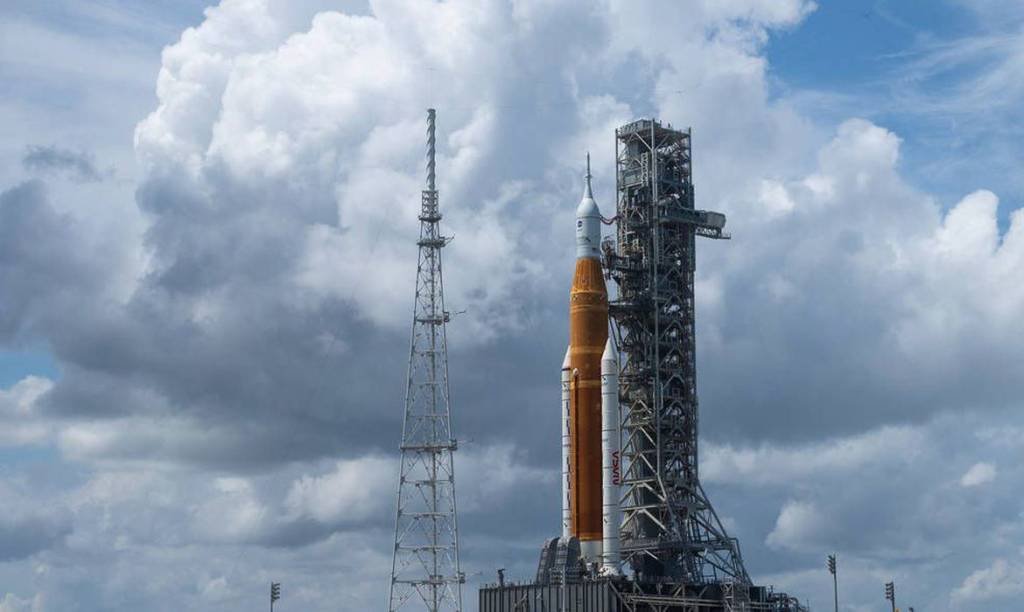 O novo teste da missão Artemis 1 será neste fim de semana (NASA/Joel Kowsky/Agência Brasil)