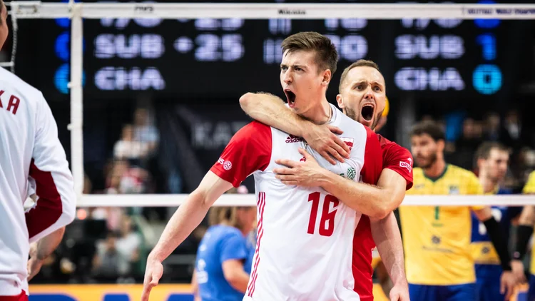 Campeonato Mundial de Vôlei Masculino: Brasil perdeu para a Polônia neste sábado (volleyballworld/divulgação/Divulgação)