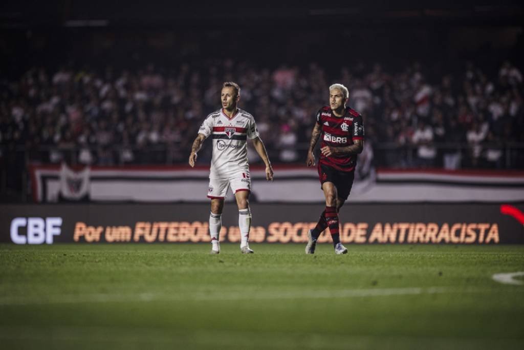 São Paulo x Flamengo: O retrospecto recente favorece os cariocas (Pedro Martins/CBF/Reprodução)