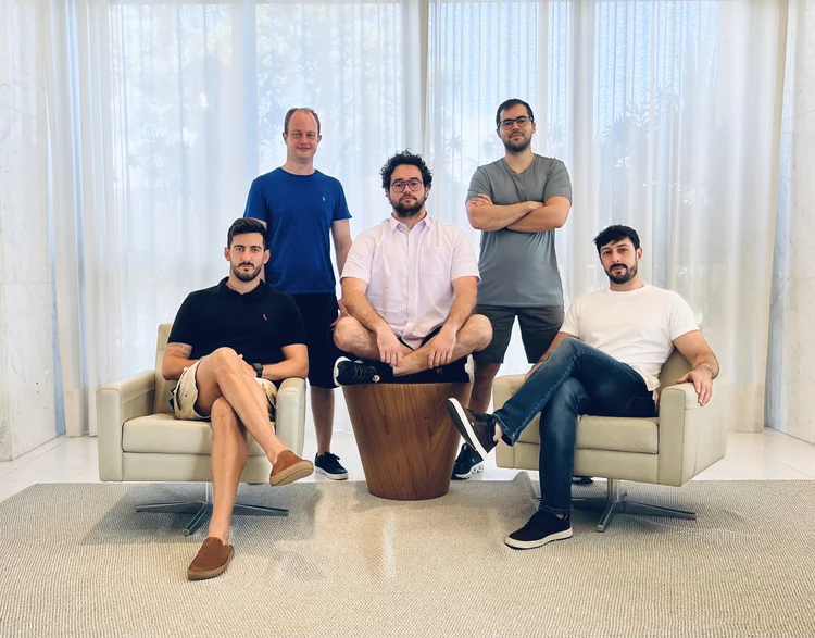 Na foto, os fundadores da aceleradora nordestina StartVC (StartVC/Divulgação)