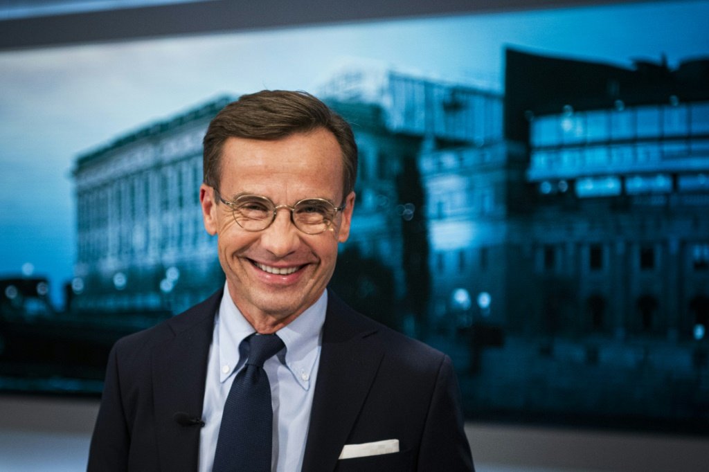 Ulf Kristersson, líder do conservador Partido Moderado, começa a formar novo governo (AFP/AFP Photo)